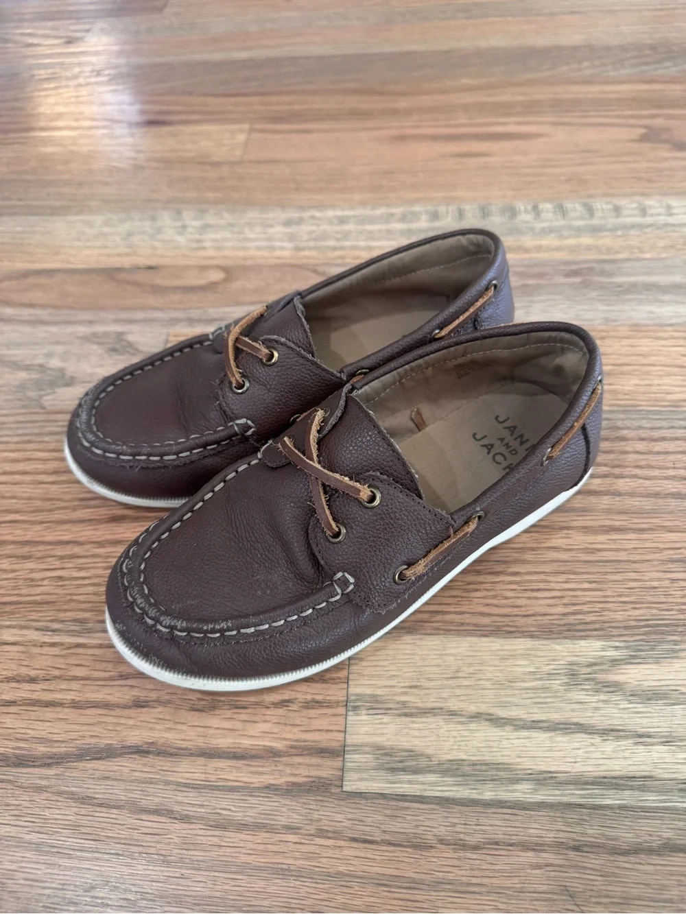 Janie and Jack kids, leather dress shoes, size 1